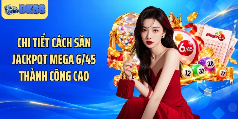 Chi tiết cách săn jackpot Mega 6/45 thành công cao