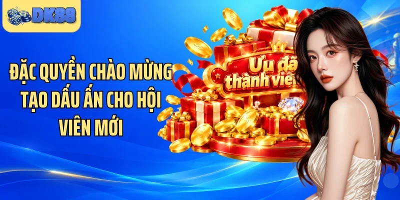 Đặc quyền chào mừng tạo dấu ấn cho hội viên mới