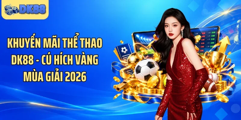 Khuyến Mãi Thể Thao DK88 - Cú Hích Vàng Mùa Giải 2026